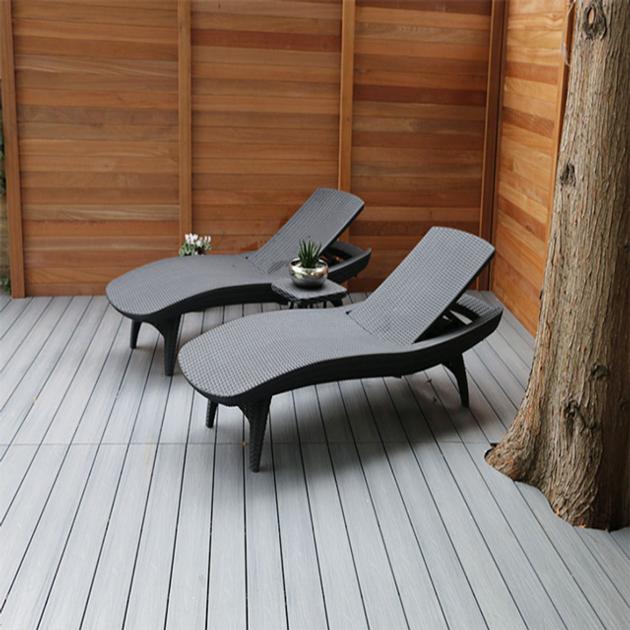 Wood Plastic Composite Flooring For Outdoor