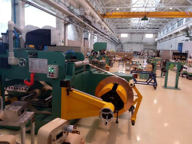 Copper Amp Aluminum Foil Winding Machine