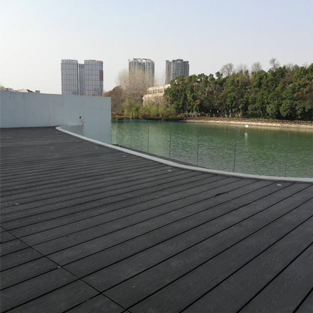 WPC Wood Plastic Composite Waterproof Outdoor Floor Decking Tiles