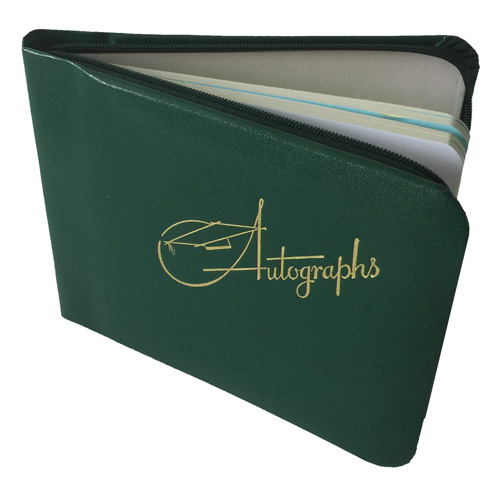 Zippered Autograph Books