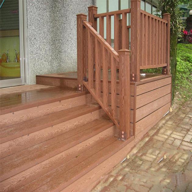 Cheap Price WPC Decking Moisture Proof
