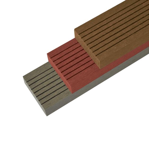 Outdoor WPC Decking Floor WPC Interlocking Decking Tiles