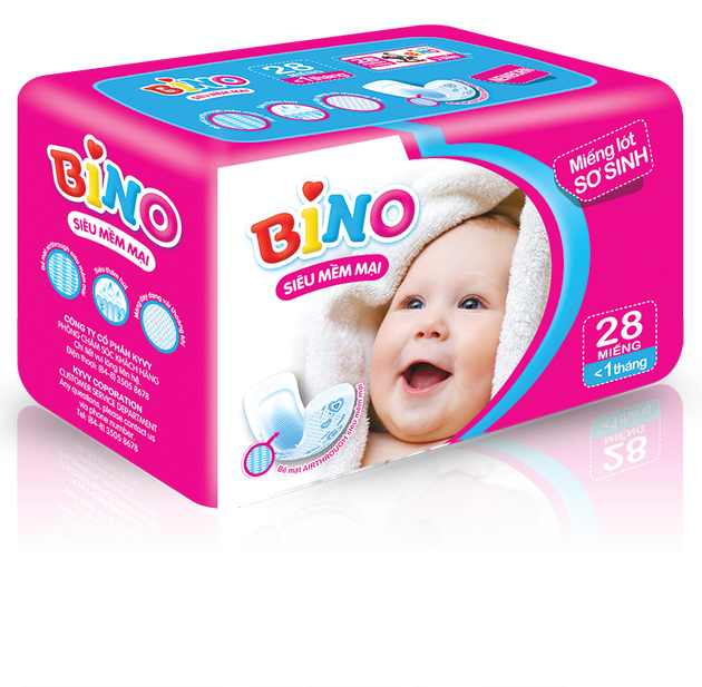 Premium Baby Diaper, High Quality Newborn Under Pad From Ky Vy Corporation