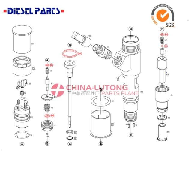 Komatsu PC200 8 Injector Diesel Injector