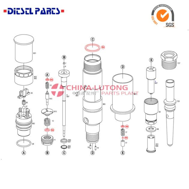 Cummins QSB6 7 Engine Injector 0