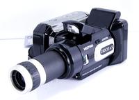  Black HD Digital Camera/Camcorder/Video HD7000 with Telephoto Lens