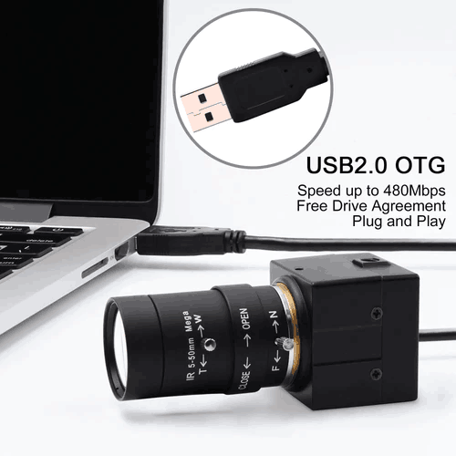 Low Light USB Camera Industrial Varifocal