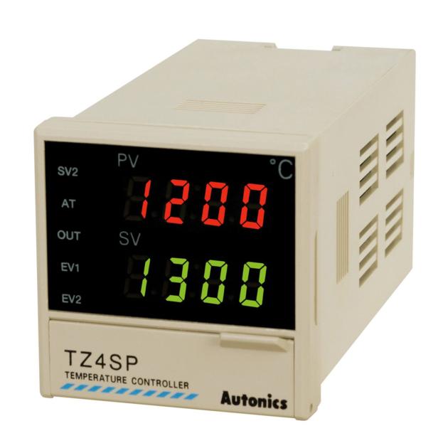 Autonics TZ4ST-14R PID Temp Control, 1/16 DIN, Digital, Relay Output, 1 Alarm Output, 100-240 VAC