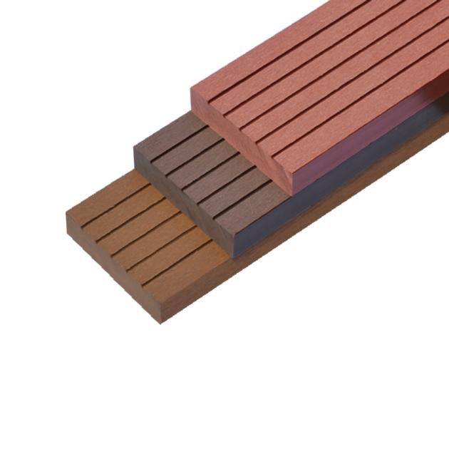 Anti-crack WPC Decking Decoration Outdoor Engineered Flooring