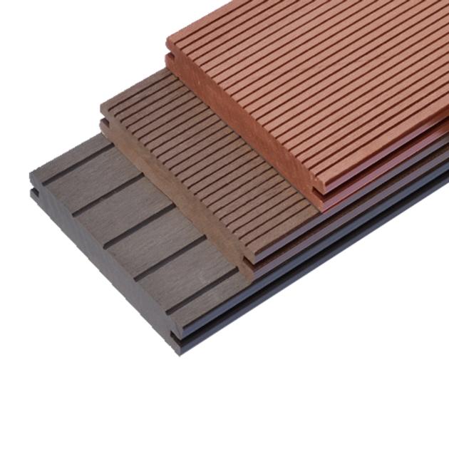 Cheap Outdoor WPC Decking Composite Timber Wood Flooring Timber Parquet Wood Floor Tiles