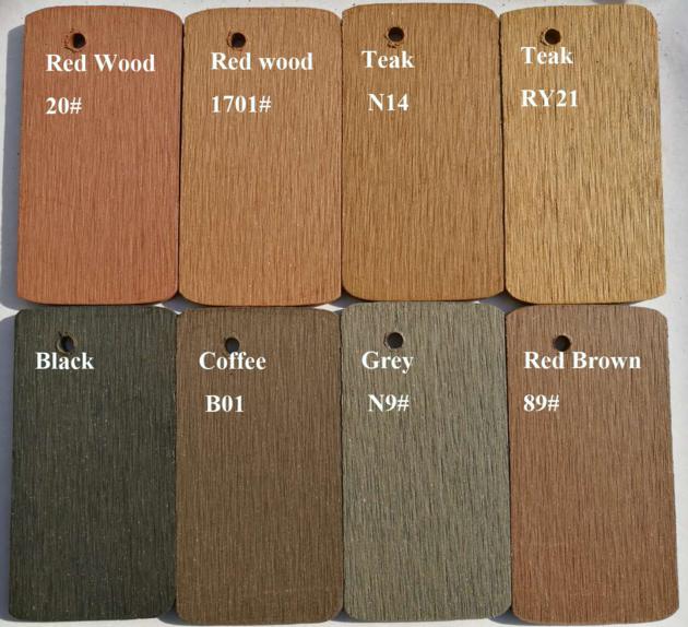Teak Solid Outdoor WPC Decking With