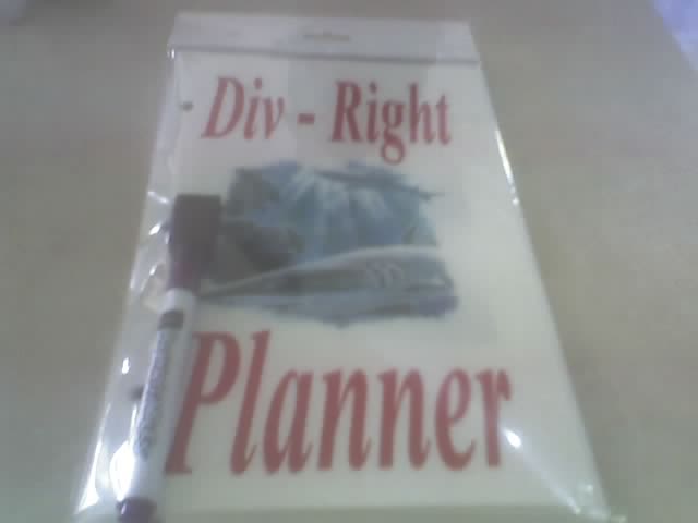 Div Right planner