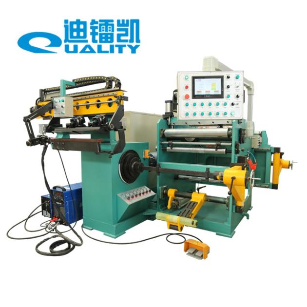 Copper & aluminum foil winding machine