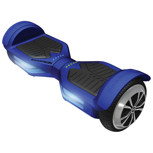 Swagtron T3 Electric Hoverboard with Bluetooth App - Blue 