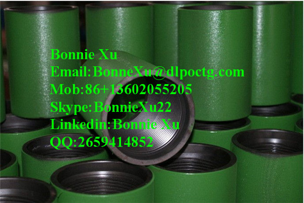 API 5CT 2-7/8 EUE N80 Tubing Coupling For Male Thread