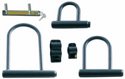 New heavy duty steel u shackle locks with two keys and a a Bracket for your bike¡«motorbike