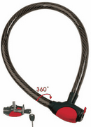 New heavy duty steel Cable locks with two keys for your bike¡«motorbike