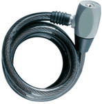 New heavy duty steel spiral locks with two keys for your bike¡«motorbike