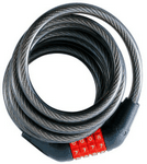 New heavy duty steel Cable combination locks for your bike¡«motorbike