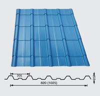 corrugated color steel sheet