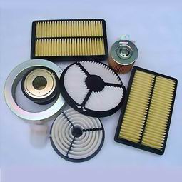Oil Filter, Air Cleaner,Fuel Filter,&Induction System to Vehicle