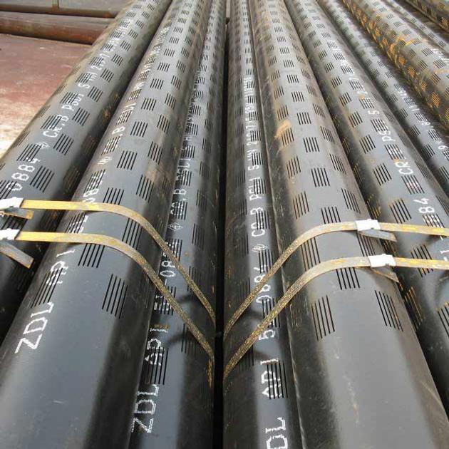 used seamless Slotted pipe for sale perforated metal mesh pipe