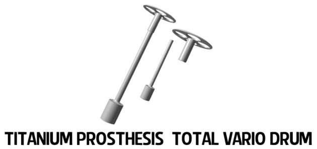 Titanium Prosthesis Total Vario Drum(TORP)