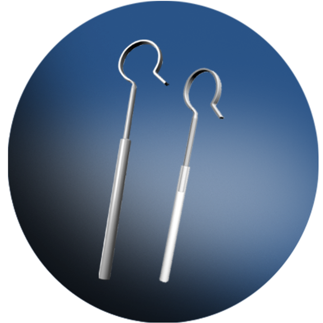 Titanium Prosthesis Piston Form Loop & Titanium/PTFE Stapes Piston Form Loop