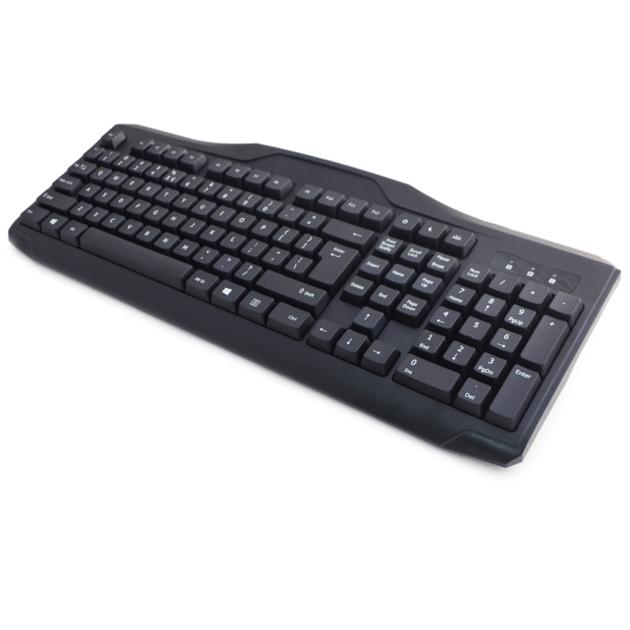 Wired USB Keyboard Amp Optical Mouse