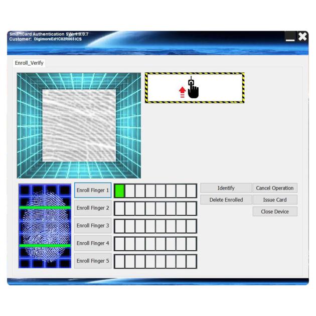 Fingerprint Mifare S50 RFID Contactless Card