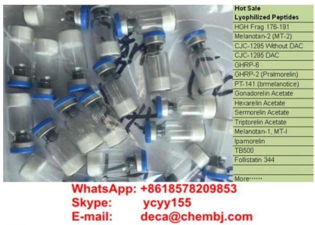 Muscle Growth Peptides CAS 50-56-6 , Hormone Oxytocin 2mg / Vial For Hasten Parturition