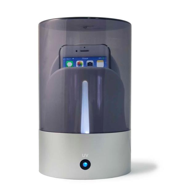 UV Spa Cell Phone Sterilizer with Wireless Charger