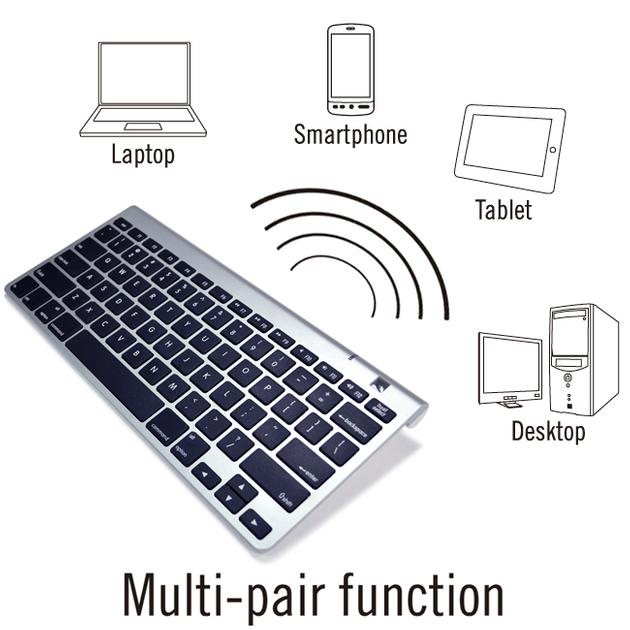 Compact Bluetooth PC / Mac Compatible Keyboard