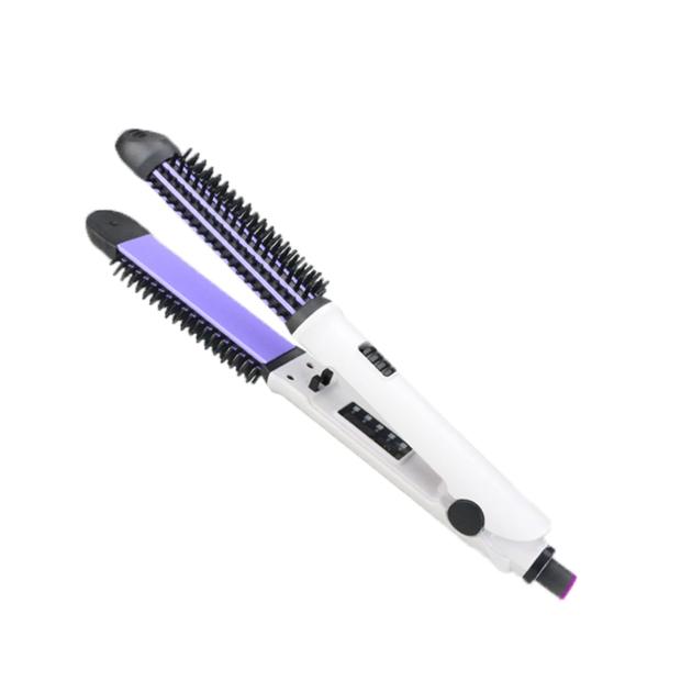 Factory Price 4 In 1 Electric Straightening And Curling Hair Styling Comb