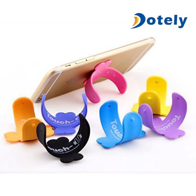 Mini Simple Phone Silicone Stand Slap Holder Support for Smartphones