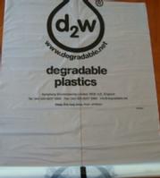 100% Degradable Rolled Trash Bags