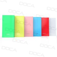 DOCA D605 ultra thin power bank for iphone samsung  