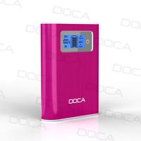power bank D568 12000mah capacity with samsung 18650 cells