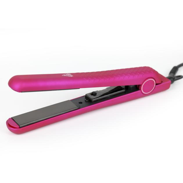 Purple Solid Ceramic 1.25 Inch Hair Straightner Wholesale Cheap Fast Hair Straightener Magic