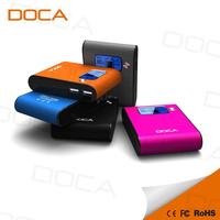 DOCA D565 8400mAh Portable Power Bank With 5 Colors  