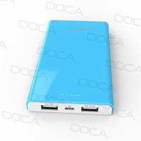 D605 power bank ultra thin design with li-polymer samsung cell