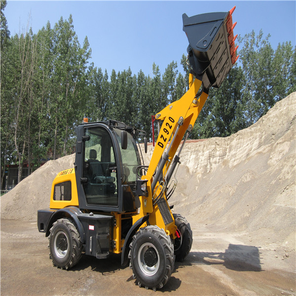 China wheel loader with loading shovel bucket payloader