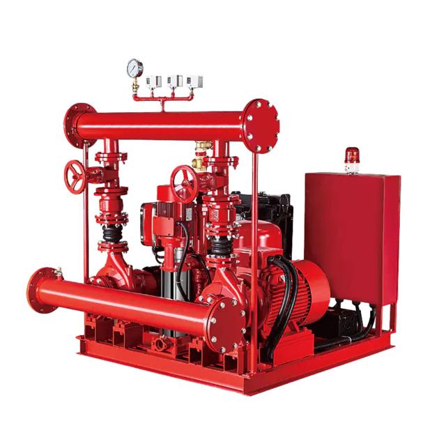 EDJ Fire Pump System Electric Diesel Jockey Pump with Controller Fire Fighting Pump Set