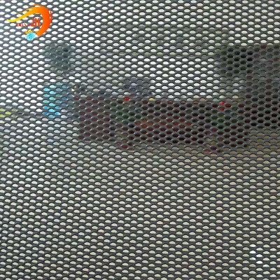 Aluminum DVA Security Limited One Way Vision Screen Mesh