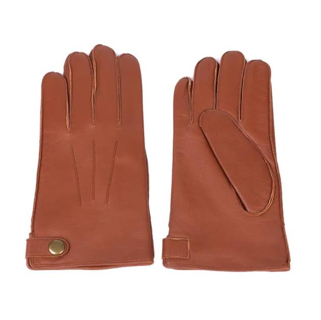 Sustainable material mens leather gloves fashion & warm AW2022-M4