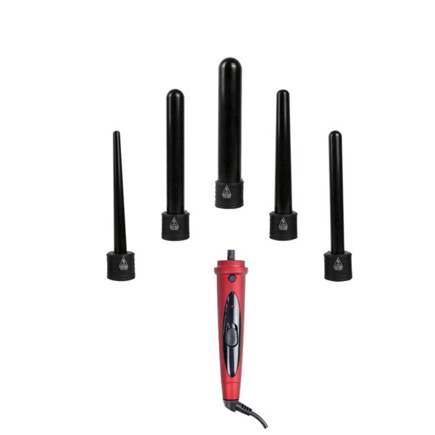 5 In 1 Set Interchangeable Automatic Ceramic Curling Iron 5 Pieces Set