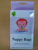 100% Degradable Nappy Bags