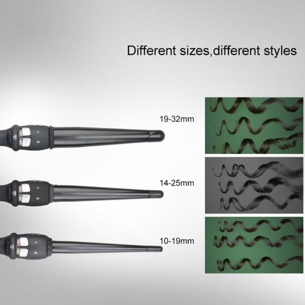 Interchangeable 3 In 1 Cone Barrel