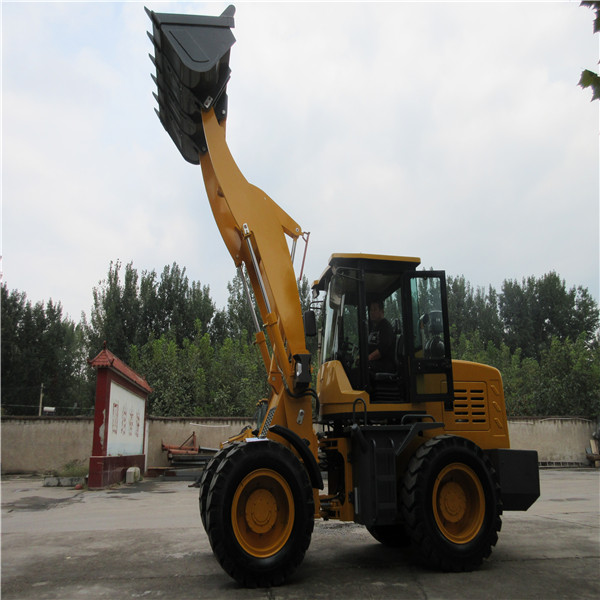 China small mini wheel loader with electric joystick option for sale