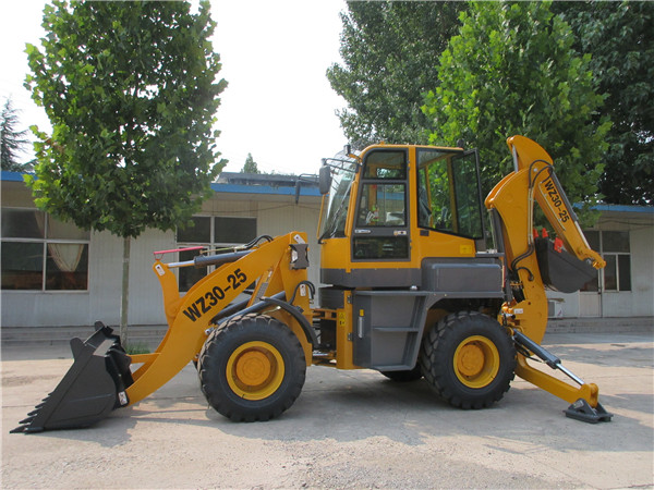 Cheap backhoe tractor WZ30 25 backhoe loader price